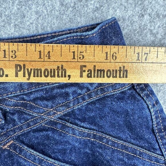 VTG Rockies Rocky Mountain Bareback Jeans 19/20 Dark Western Cowboy Rodeo Ranch* - Picture 10 of 15